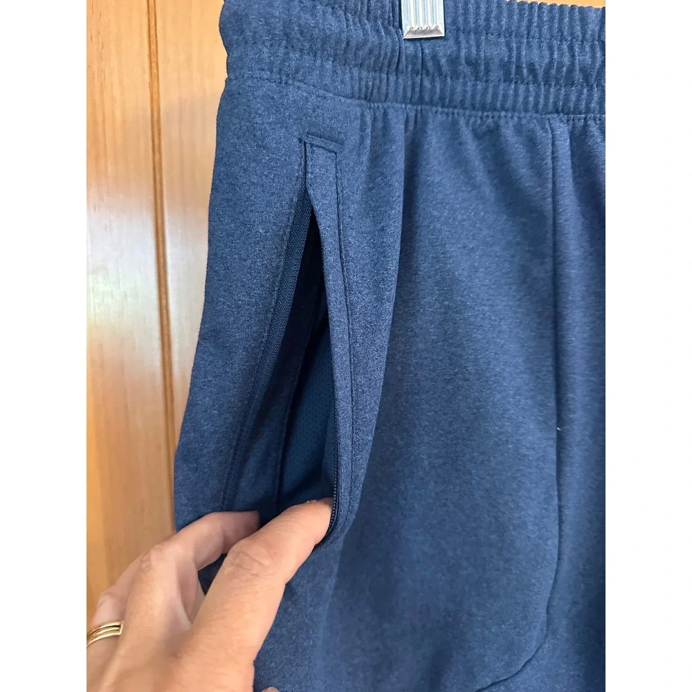 Reebok Sportswear Heather Blue Performance Joggers Athletic Sweatpants XL‎